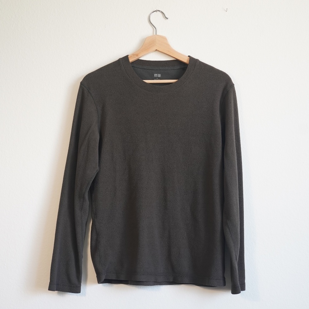 Uniqlo Heattech Stretch Fleece Crew Neck